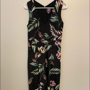 Vince Camino Size XS tank jumpsuit floral